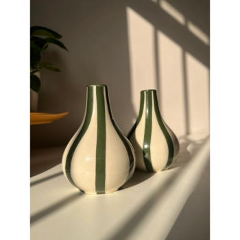 Green Piccolo Flower Vase