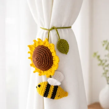 Crochet Curtain Tie