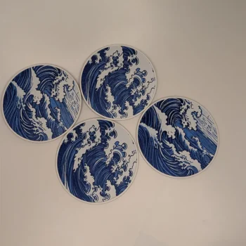 Waves Coaster Collection + Storage Box (Set of 6)