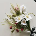 Crochet Daisy Lily Bloom Bouquet